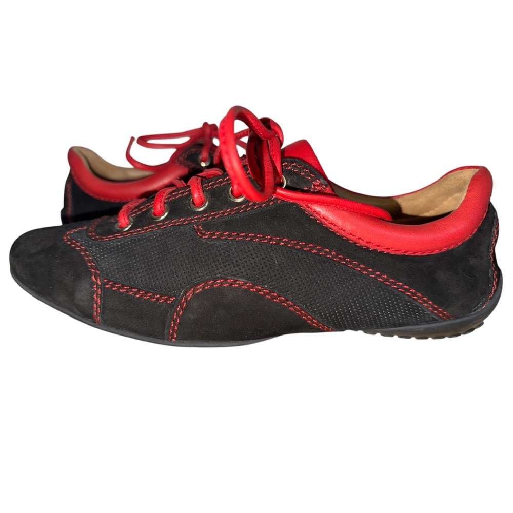Robert Zur Stylish Black and Red Women’s Shoes